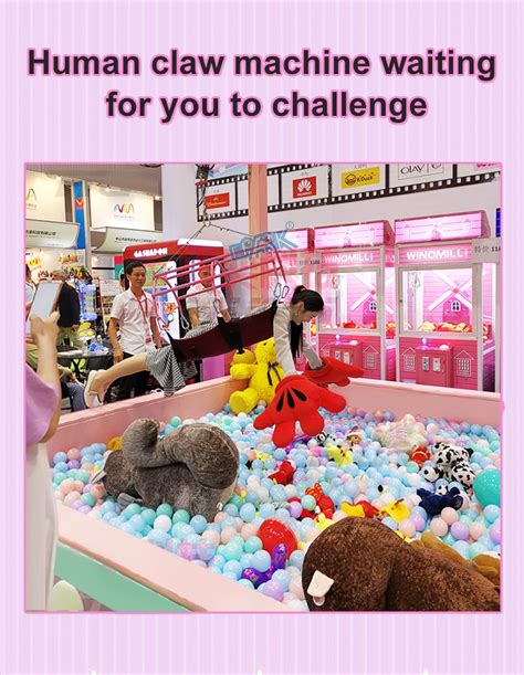 Kids Adults Claw Machine Arcade Games Grab Big Toy Prize Human Claw ...
