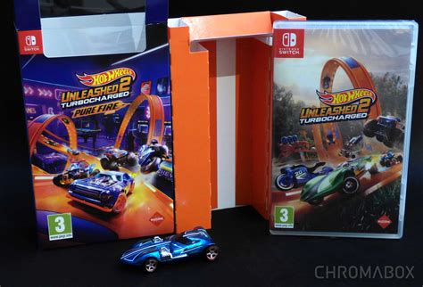 Unboxing Hot Wheels Unleashed Turbocharged Switch Chromabox