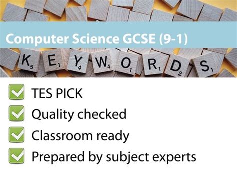 A Level Computing Revision Gcse Computer Science Revision Notes For A