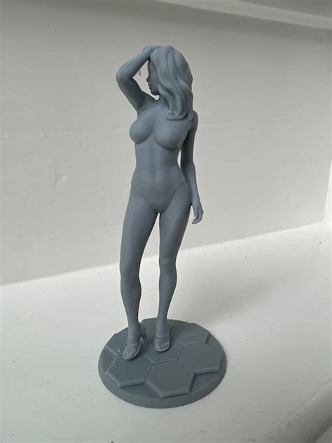 Pretty Sexy Naked Women Resin Model Unpainted Miniature Adult Etsy