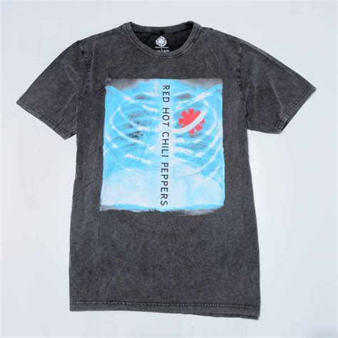 MUSIC TEE RED HOT CHILI PEPPERS レッドホットチリペッパーズ レッチリ バンドTシャツ チャコールグレー X