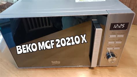 Mikrovlnn Trouba Beko Mgf X Unboxing Youtube