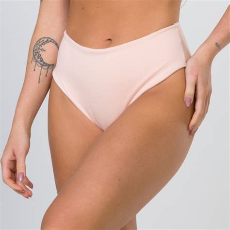 Calcinha Fio Duplo Nude c média compressão Ahavá Store