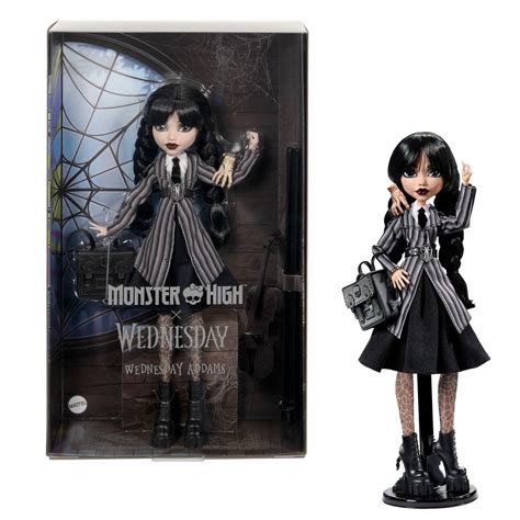 Кукла Wednesday Addams от Monster High x Wednesday
