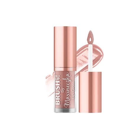 BrushUp by Maxineczka Lip Gloss Błyszczyk do ust 03 Caramel Nude 3 8g