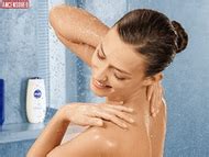Naked Julie Monturet In Nivea In Shower Commercial