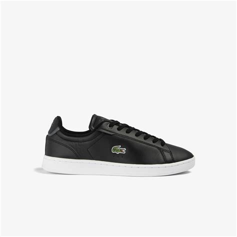 Lacoste Men S Carnaby Pro Bl Leather Tonal Sneakers 8 5 In Black