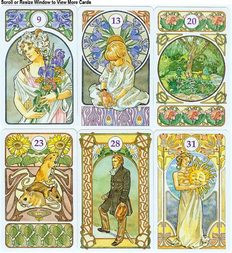 Art Nouveau Tarot - The Tarot Garden