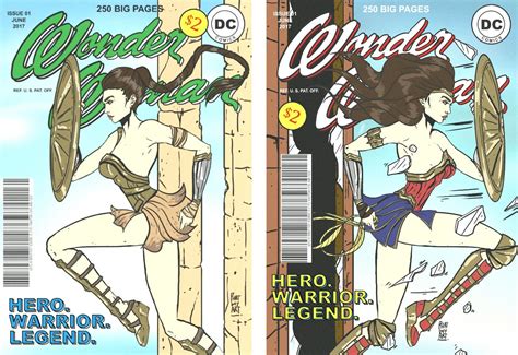 Wonder Woman movie vintage comic covers i drew, digital : r/DCcomics