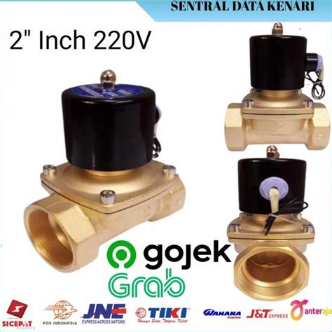 Jual Selenoid Solenoid Valve 220V 2 Inch Shopee Indonesia