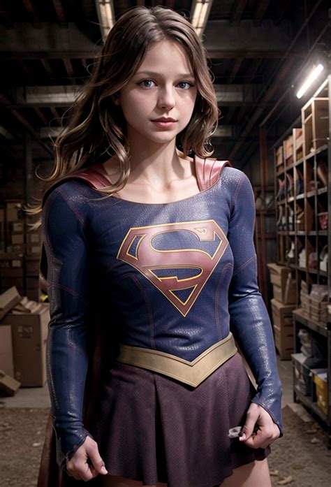 Naked Supergirl SeaArt AI