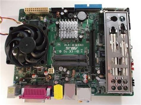 Asus IMISR-VM Socket M Motherboard With Intel Core 2 Duo T5800 2.00 GHz Cpu