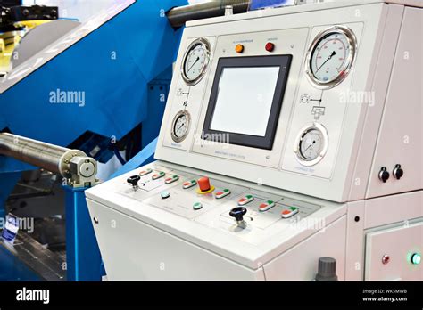 Semi Automatic Control System Test Bench Stock Photo Alamy