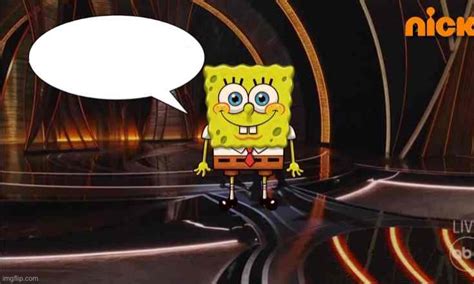 spongebob at oscars Blank Template - Imgflip