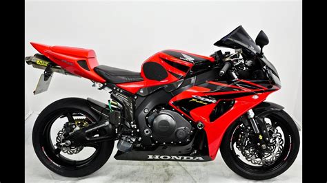 Honda Cbr1000rr 2007 Red Youtube