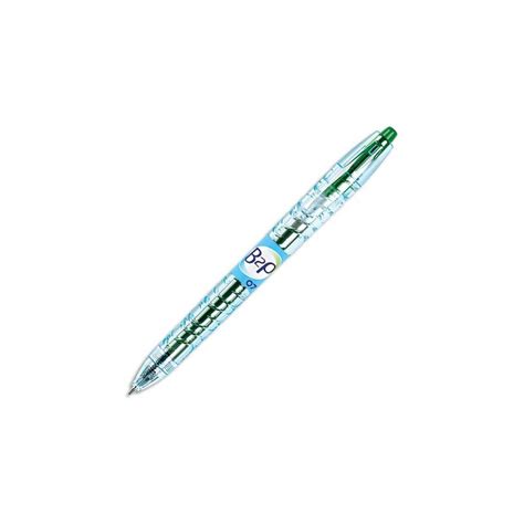 Pilot Stylo Bille Pointe Moyenne Encre Gel R Tractable Begreen Encre