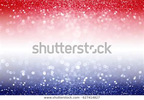 Abstract Patriotic Red White Blue Glitter Stock Photo Edit Now