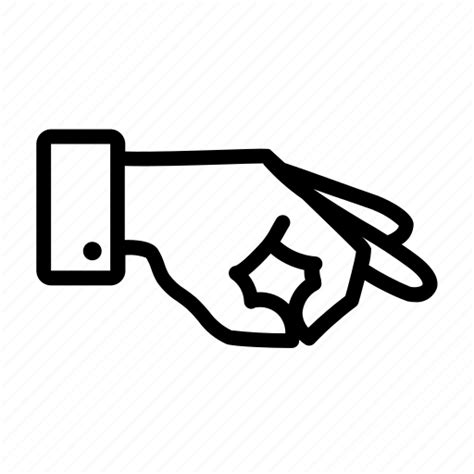 Finger, hand, pick icon - Download on Iconfinder