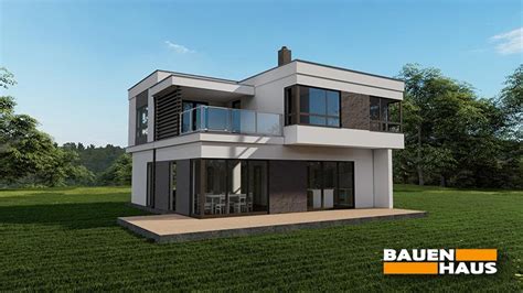 Проект двоповерхового будинку Модерн II – 172 м2 від Bauen Haus