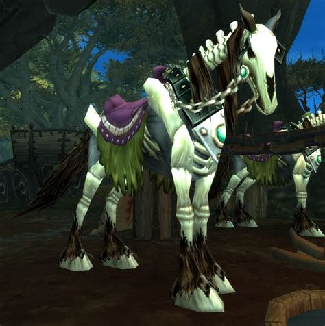 Skeletal Horse Npc World Of Warcraft