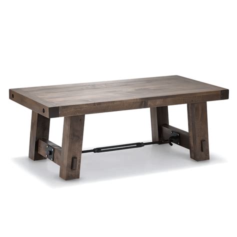 Brooklyn Custom Solid Wood Coffee Table Naked Furniture Starts At 1269