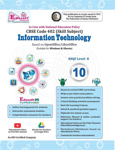 Online Information Technology OpenOffice LibreOffice CBSE Code 402