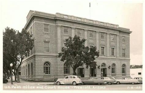 Old Us Post Office Prescott Arizona State Prescott Post Office