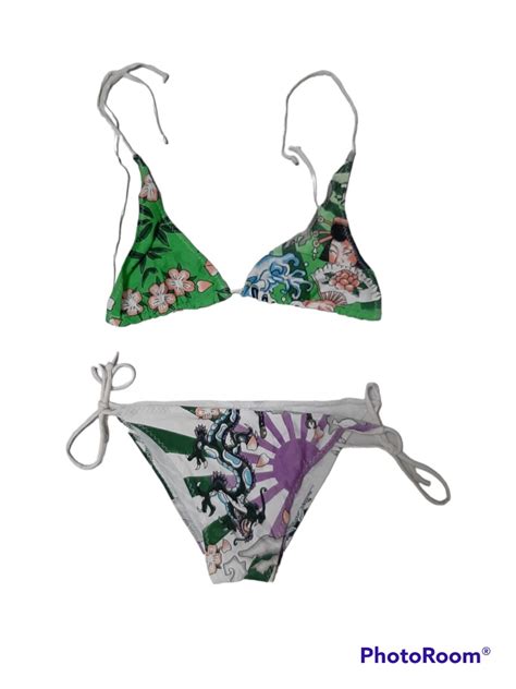 Ed Hardy Bikini Women S Fashion Swimwear Bikinis Swimsuits On Carousell