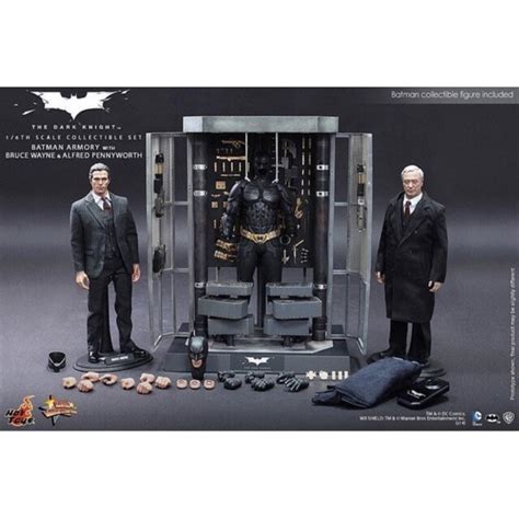 可交換 HOT TOYS MMS 黑暗騎士 黎明昇起 武裝整備庫 蝙蝠俠 ps 無阿福跟布魯斯 可交換 DX 蝦皮購物