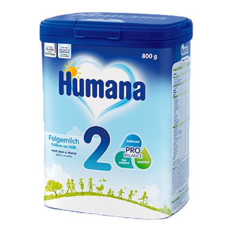 Humana 2 храна за бебета след 6-тия месец x800 грама | N PHARMACY