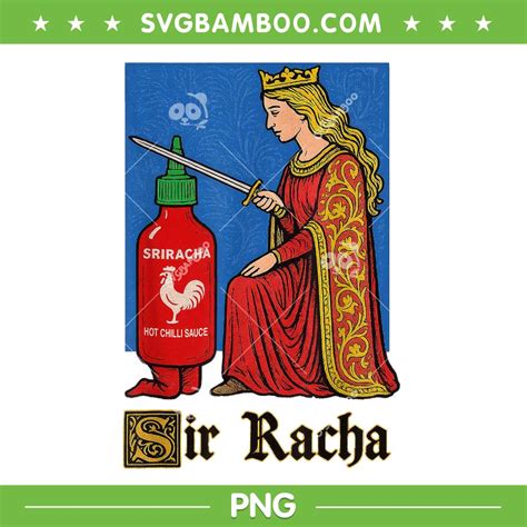 Sriracha Hot Chilli Sauce Sir Racha PNG Funny Hot Sauce Art