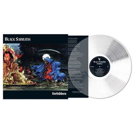 Виниловая пластинка Black Sabbath – Forbidden (Clear) - Plastoman.Ru