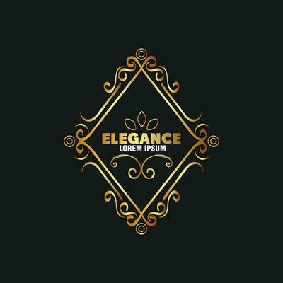 Golden Elegant Logo Vector Art, Icons, and Graphics for Free Download