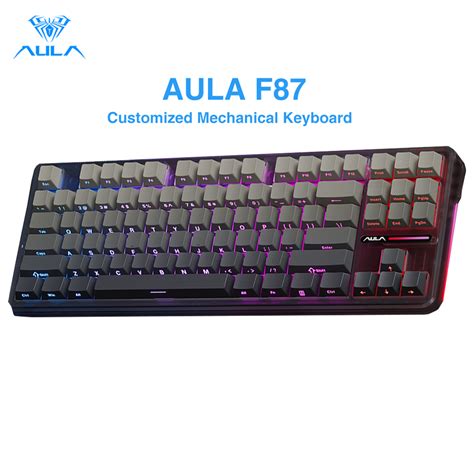 Aula F F Pro Keys Tri Mode Mechanical Keyboard Rgb Hot Swap Wireless Customized Keyboard