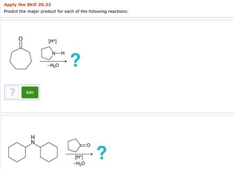 Solved Predict The Major Product For Each Of The Following Chegg