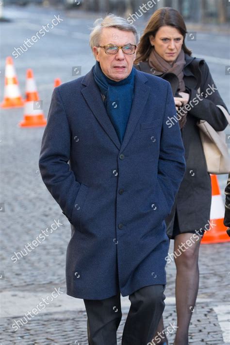 Salvator Adamo Arriving Funeral Ceremony Organized Editorial Stock
