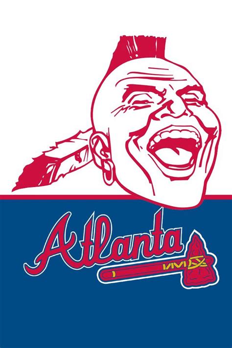 Atlanta Braves Tomahawk Logo Vinyl Decal Sticker 5 Sizes