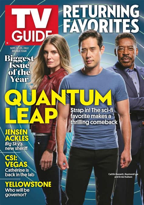 Tv Guide Magazine September 12 25 2022 Magazine