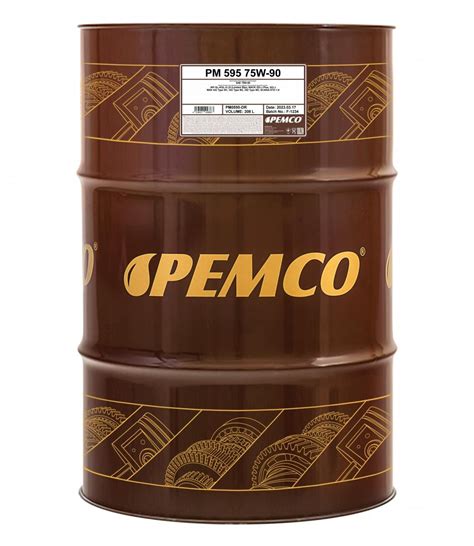 PM0595-DR PEMCO iPOID 595 Manual Transmission Oil Capacity: 208l, 75W ...
