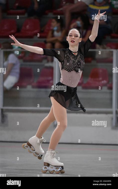 European Artistic Roller Skating Championships 2021 Hi Res Stock