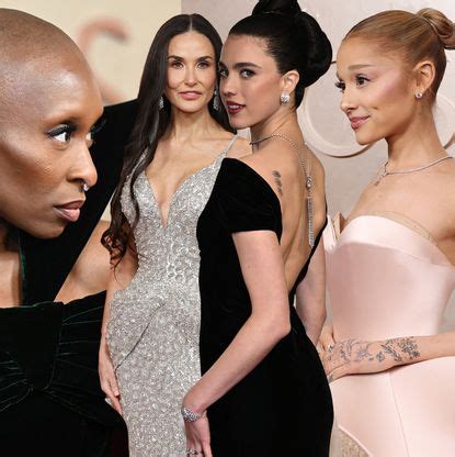 Naked Dresses Ruled The Grammys Red Carpet Marie Claire