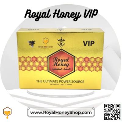 Royal Honey VIP - Take one Sachet to Boost Your Day & Night