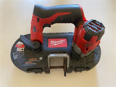 Milwaukee 2429 20 M12 12V Lithium Ion Cordless Sub Compact Band Saw