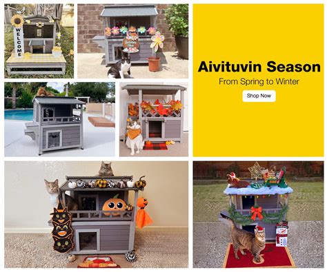 Aivituvin Outdoor Cat Enclosure,Large Outside Cat Run