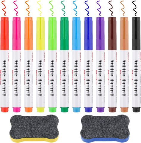 winkio white board markers erasable  color dry wipe whiteboard pens