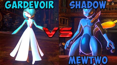 Pokken Tournament DX Gardevoir Vs Shadow Mewtwo YouTube