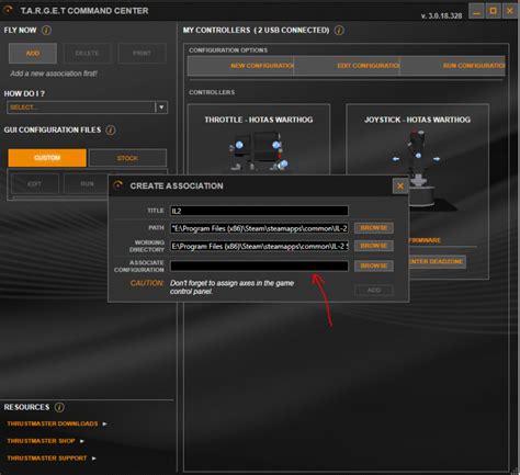 Thrustmaster TARGET software help needed. - Hardware, Software and