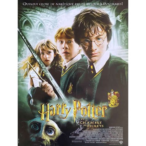 Affiche De Harry Potter Et La Chambre Des Secrets Harry Potter And