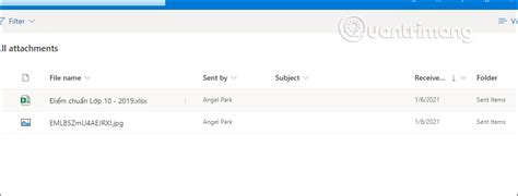 Cách tìm tệp đính kèm nhanh trong email Outlook | Viết bởi Lê ♻️Văn