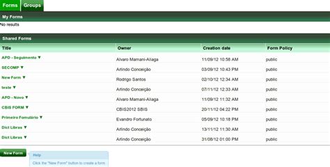 form management interface  scientific diagram